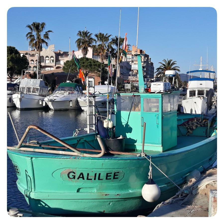 Studio Port D'Hyeres Vue Mer Et Iles De Porquerolles Et Port-Cros エクステリア 写真